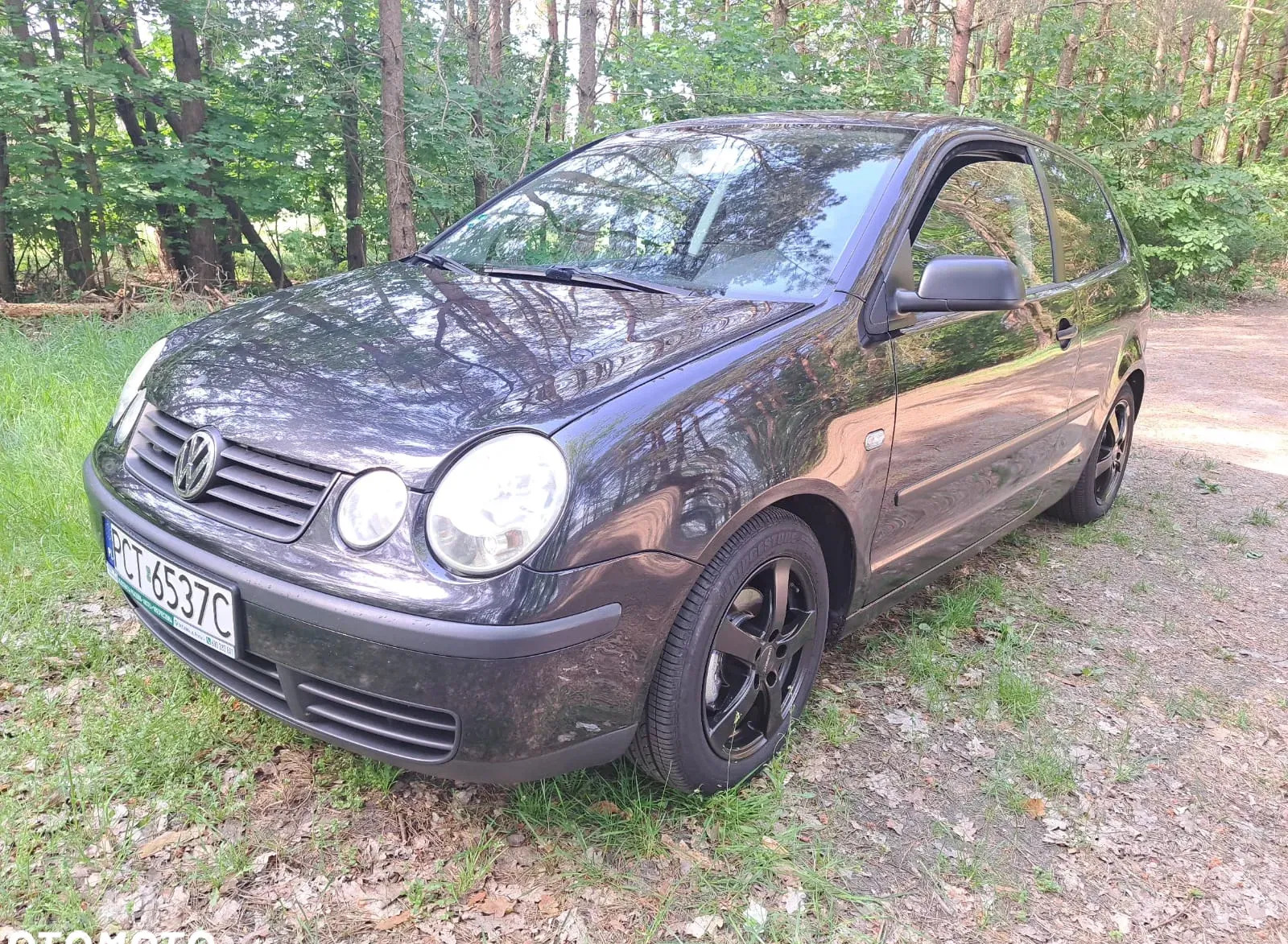 volkswagen polo Volkswagen Polo cena 6111 przebieg: 200880, rok produkcji 2004 z Trzcianka